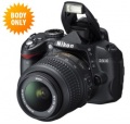 Nikon D3000 - 10.2 Megapixels SLR Digital Camera (Body Only)
