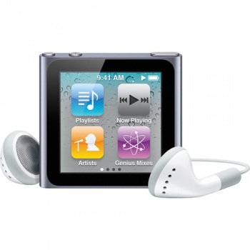 Apple� iPod Nano 16GB MP3 Player (Graphite, 6th Generation)