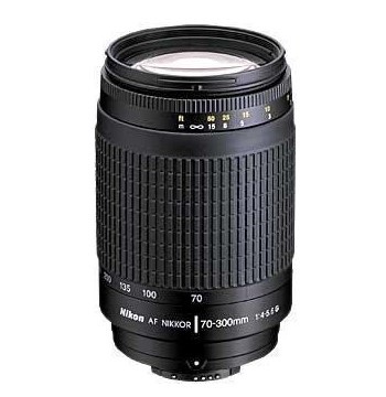 Nikon 70-300mm f/4-5.6G AF Telephoto Zoom-Nikkor Lens