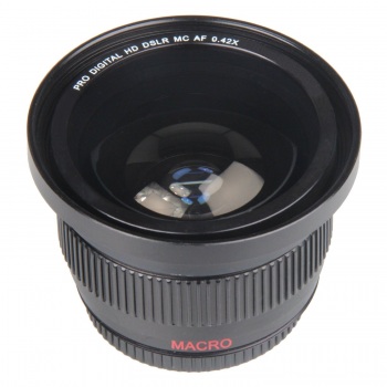 High Definiton Fisheye Panoramic Lens .42X HDFX