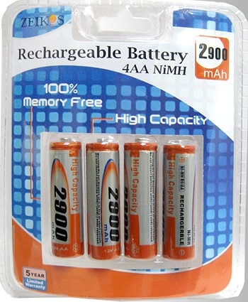 4 AA Batteries HDFX