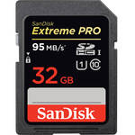 SanDisk 32GB SDHC Memory Card Extreme Pro Class 10 UHS-I