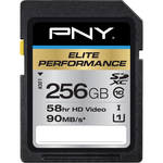 PNY Technologies 256GB Elite Performance SDXC Class 10 UHS-1 Memory Ca