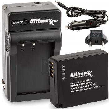 Ultimaxx Rapid Travel Charger with BLG10 Battery