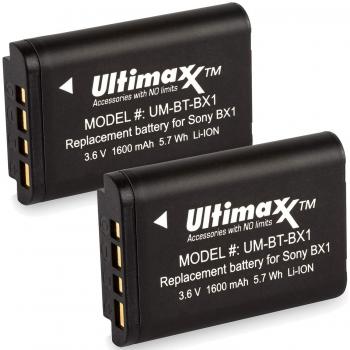 Ultimaxx BX1 Extended Life Batteries (2-Pack)
