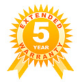 5 year warranty for cameras under £7500
