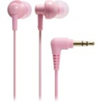 Audio Technica ATHCKF300PK In-Ear Headphones Pink