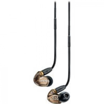 Shure SE535 Sound Isolating In-Ear Stereo Headphones (Metallic Bronze)