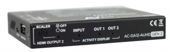AVPro Edge AC-DA12-AUHD 1x2 HDMI Distribution Amplifier