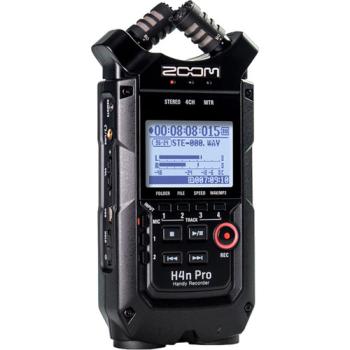 Zoom H4n Pro 4-Input / 4-Track Portable Handy Recorder with Onboard X/