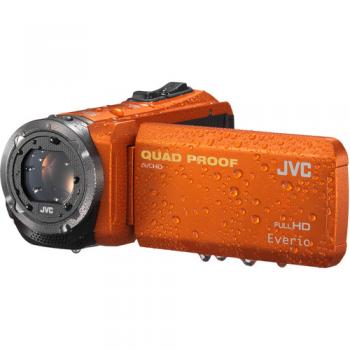 JVC GZ-R320DUS Quad-Proof HD Camcorder (Orange)