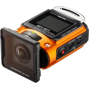 Ricoh WG-M2 Action Camera Kit (Orange)