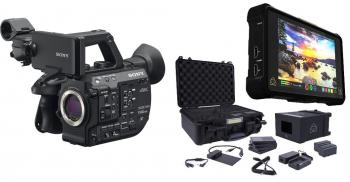 Sony PXW-FS5M2 4K XDCAM Super 35mm Compact Camcorder with Atomos Shogu