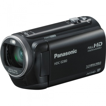 Panasonic HDC-SD80 PAL Camcorder (Black)