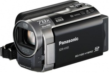 Panasonic SDR-H101 PAL Camcorder (Black)