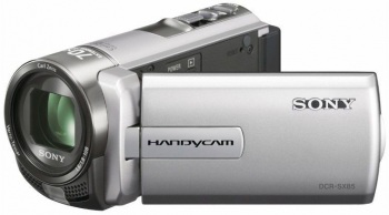 Sony DCR-SX85E PAL Camcorder (Silver)