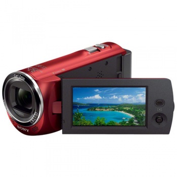 Sony HDR-CX220E HD PAL Camcorder (Red)