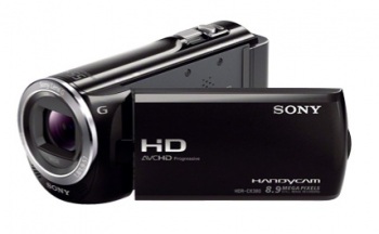 Sony PJ380E PAL Flash Memory HD Camcorder (Black)