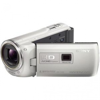 Sony - HDR-PJ380E HDCamcorder with Projector (white)