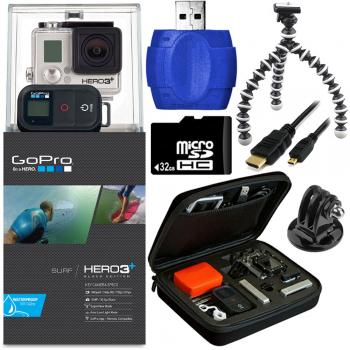 GoPro HERO3+ Black Edition Camera + Car Kit Bundle