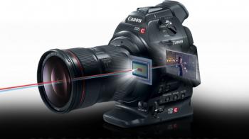 Canon EOS C100 Cinema EOS Camera with Dual Pixel CMOS AF and EF-S 18-135mm IS STM Lens