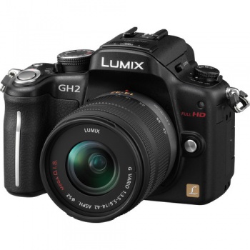 Panasonic Lumix DMC-GH2 Digital Camera W/14-42mm Lens (Black)