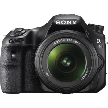 Sony Alpha SLT-A58K Digital SLR Camera with DT 18-55mm f/3.5-5.6 Lens