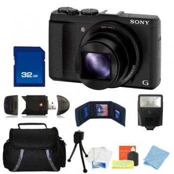 Sony Cyber-shot HX50V Digital Camera + Accessory Bundle