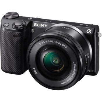Sony Alpha NEX-5T Mirrorless Digital Camera with 16-50mm Lens