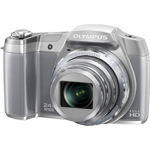 Olympus SZ-16 iHS Digital Camera (Silver)
