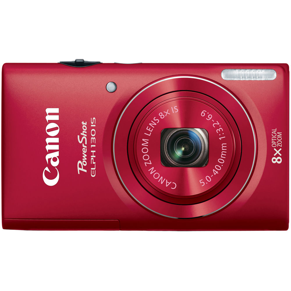 Canon PowerShot ELPH 130 IS (Red)