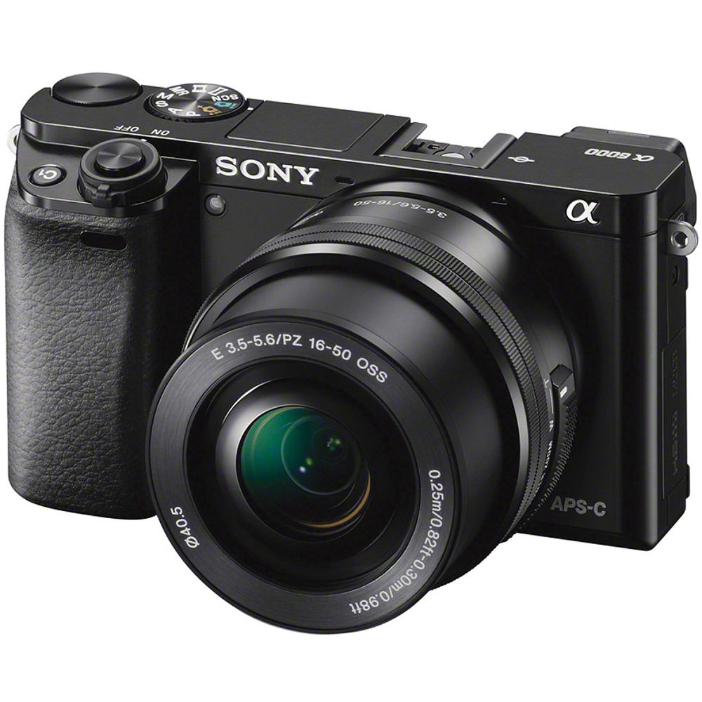 Sony Alpha a6000/ILCE-6000L Mirrorless Digital Camera with 16-50mm Len