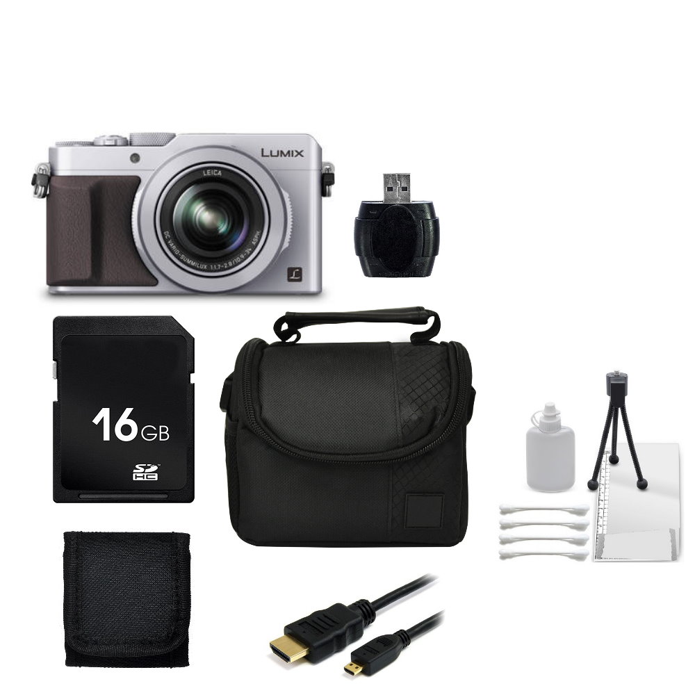 JJC Black LX100 Auto SELF-RETAINING Protective Lens Cap, Compatible With Panasonic Lumix LX100 LX100 II Leica D-LUX Typ 109 D-LUX 7, LX100II Mark II M2, D LUX 7 Lense Cap