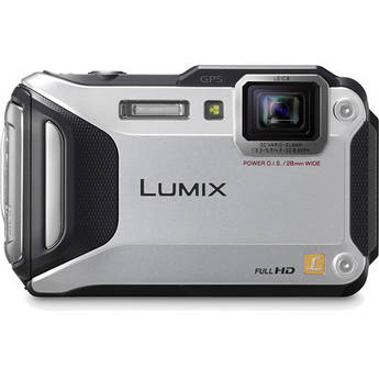 Panasonic Lumix DMC-FT5/TS5 Waterproof Camera (Silver)