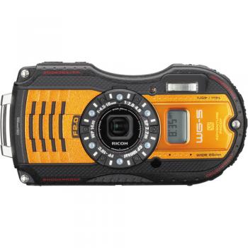 Ricoh WG-5 GPS Digital Camera (Orange)