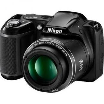 Nikon Coolpix L330 20.2MP Digital Camera with 26X Optical Zoom - Black