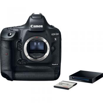 Canon EOS-1DX Mark II DSLR Camera Premium Kit with Sandisk CFAST