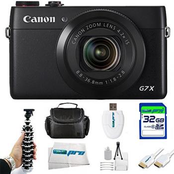 Canon PowerShot G7 X Digital Camera 20.2 MP + Accessory Bundle OEM