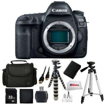 Canon EOS 5D Mark IV DSLR Camera Body Bundle