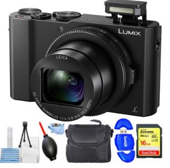 Panasonic Lumix DMC-LX10/LX15 Digital Camera + Bundle Kit