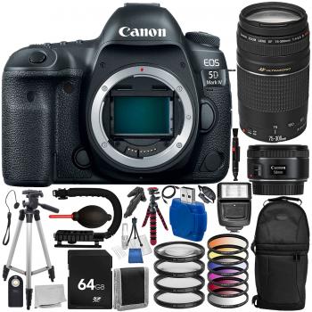 Canon EOS 5D Mark IV DSLR Camera (Body Only) Canon EF 50mm Lens Canon 