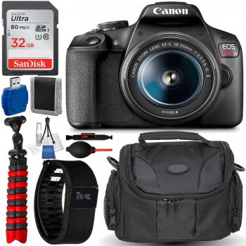 Canon EOS Rebel T7 DSLR Camera with 18-55mm Lens Accessory Bundle with