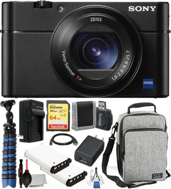 Sony Cyber-shot DSC-RX100 VA Digital Camera -DSC-RX100M5A/B with Acces