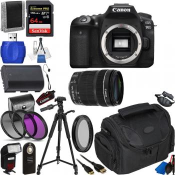 Canon EOS 90D DSLR Camera with 18-135mm Lens - 3616C016 Essential Bund