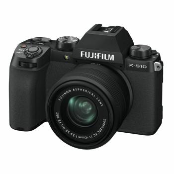 FUJIFILM X-S10 Mirrorless Camera with XC 15-45mm f/3.5-5.6 OIS PZ Lens