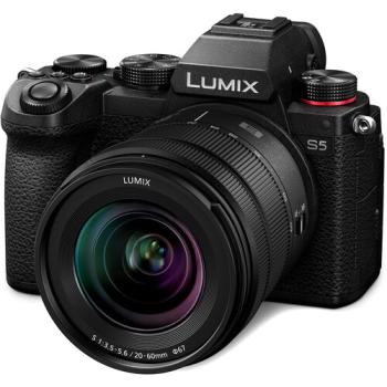 Panasonic Lumix DC-S5 Mirrorless Camera with S 20-60mm f/3.5-5.6 Lens 