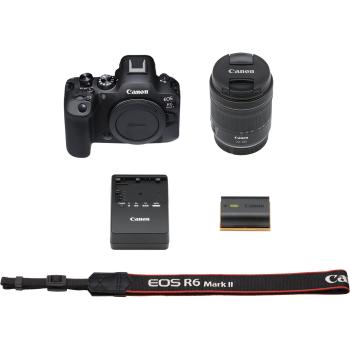 Canon EOS R6 Mark II Mirrorless Camera with RF 24-105mm f/4-7.1 IS STM