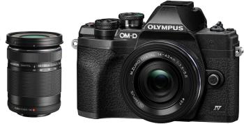 Olympus OM-D E-M10 Mark IV Mirrorless Camera with 14-42mm EZ Lens & ED