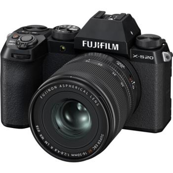 FUJIFILM X-S20 Mirrorless Camera with XF 16-50mm f/2.8-4.8 Lens (Black