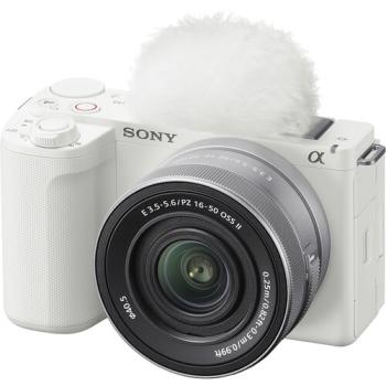 Sony ZV-E10 II Mirrorless Camera with 16-50mm Lens White